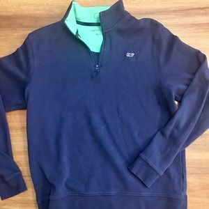 VINEYARD VINE quarter zip-m/w